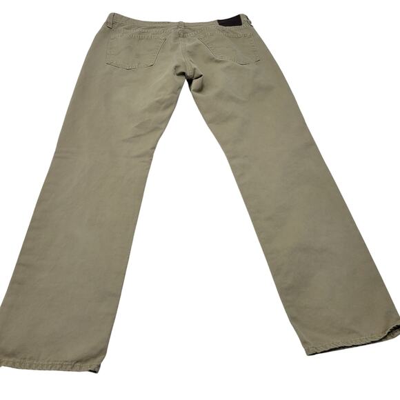 Adriano Goldschmeid The graduate tailored straight leg pants tan 36 khaki - Picture 5 of 6